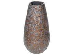 Beliani Dekorativní váza hnědá imitace kamene BRIVAS