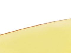 Beliani Volně stojací vana 169 x 78 cm žlutá BLANCARENA
