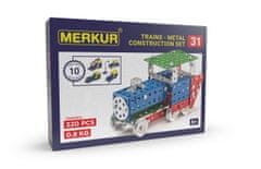 Merkur Merkur 031 Železniční modely, 220 dílů, 10 modelů