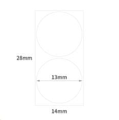 Niimbot Niimbot štítky R 14x28mm 220ks WhiteRound B pro D11 a D110