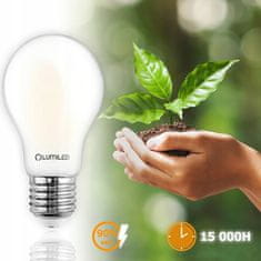 LUMILED 6x LED žárovka E27 A60 11W = 100W 1521lm 3000K Teplá bílá 360° Mléčná bublina