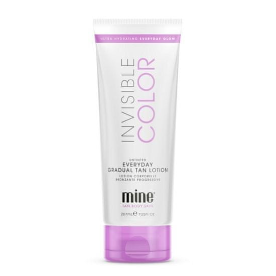 Minetan Hydratační mléko prodlužující opálení (Invisible Color Gradual Tan Lotion) 207 ml