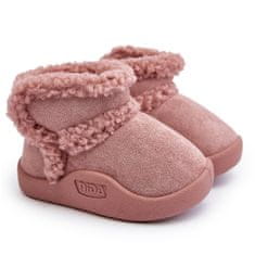 Dětské boty na suchý zip Pink velikost 26