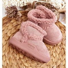 Dětské boty na suchý zip Pink velikost 23