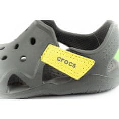 Crocs Zelené pěnové sandály Swiftwater velikost 23