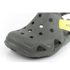 Crocs Zelené pěnové sandály Swiftwater velikost 23