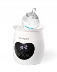 BabyOno Ohřívač a sterilizátor, elektrický Honey natural, šedý