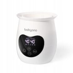 BabyOno Ohřívač a sterilizátor, elektrický Honey natural, šedý