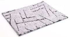 AKCE: 98x102 cm Metrážový koberec Symphony 93 Světle šedá (Rozměr metrážního produktu Bez obšití)