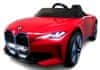 Bmw AUDI BMW i4 Red Battery Car EVA Leather Pilot