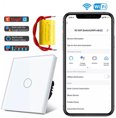 BOT Chytrý vypínač osvětlení WiFi ONE LS11 bílý