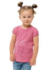 WINKIKI Dívčí tričko Unicorn růžová 104