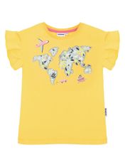WINKIKI Dívčí tričko World žlutá 116