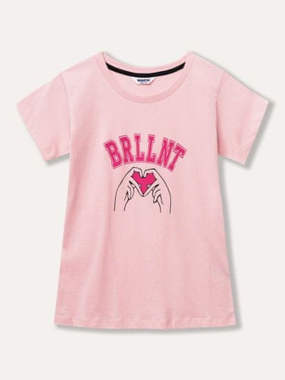 WINKIKI Dívčí tričko s krátkým rukávem BRLLNT