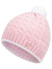 Marhatter Dívčí pletená čepice 9489 růžová 54