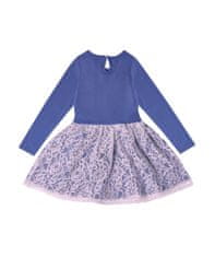 WINKIKI Dívčí šaty Beautiful 104 modrá/bílá