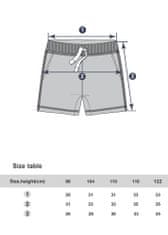 WINKIKI Chlapecké kraťasy Hawaii oranžová 122