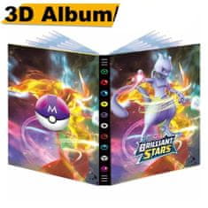 INTEREST Album na kartičky pokémon 3D - A4 - Na 432 karet. Č.8