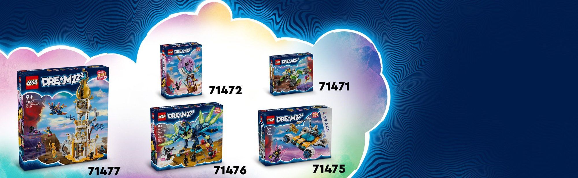 LEGO DREAMZzz 71472 Izzie a její horkovzdušný balón ​ve tvaru narvala