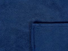 Beliani Potah na zátěžovou přikrývku 120 x 180 cm modrý RHEA