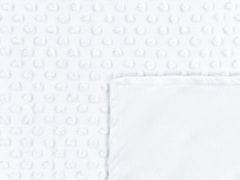 Beliani Potah na zátěžovou přikrývku 100 x 150 cm bílý CALLISTO