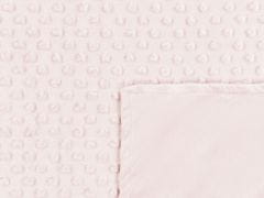 Beliani Potah na zátěžovou přikrývku 100 x 150 cm růžový CALLISTO