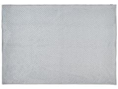 Beliani Potah na zátěžovou přikrývku 135 x 200 cm šedý CALLISTO