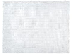 Beliani Potah na zátěžovou přikrývku 150 x 200 cm bílý CALLISTO