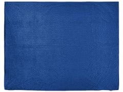 Beliani Potah na zátěžovou přikrývku 150 x 200 cm modrý CALLISTO