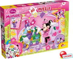 Lisciani Oboustranné puzzle Minnie a Daisy 60 dílků