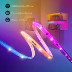 Govee Govee WiFi RGBIC Smart PRO LED pásek 10m - extra odolný