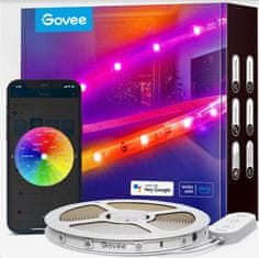 Govee Govee WiFi RGBIC Smart PRO LED pásek 5m - extra odolný