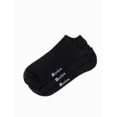 OMBRE Pánské ponožky KIRK černé 3-pack MDN20890 Univerzální