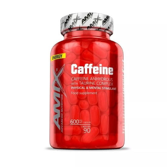 Amix Nutrition Caffeine with Taurine 90 kapslí