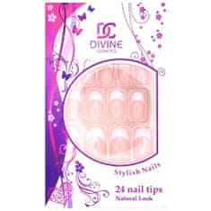 DIVINE cosmetics Umělé nehty č. 7 dekorované 24 ks