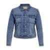 Dámská džínová bunda CARWESPA 15253437 Light Blue Denim (Velikost 3XL)