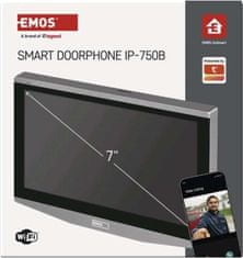 Emos GoSmart Přídavný monitor IP-750B domácího videotelefonu IP-750A