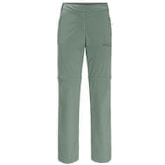 Jack Wolfskin Kalhoty trekové zelené 170 - 170 cm/M Glastal Zip Off Pants W