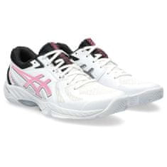 Asics Boty squashové bílé 39.5 EU Gelblade FF Womens White Hot Pink