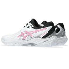 Asics Boty squashové bílé 39.5 EU Gelblade FF Womens White Hot Pink