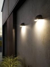 NORDLUX NORDLUX venkovní nástěnné svítidlo Arcus 9,5W LED černá opál 2019001003