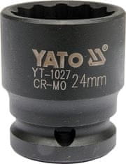 YATO Nástavec 1/2" rázový dvanáctihranný 24 mm CrMo