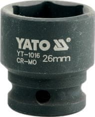 YATO Nástavec 1/2" rázový šestihranný 26 mm CrMo