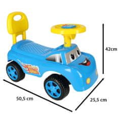 WOWO Dětské Tlačené Auto s Modrým Klaksonem pro Veselé Hry