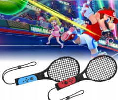 JYS 2x Tenisová raketa na Joy-Con JoyCon pro Nintendo Switch OLED / Mario Tennis