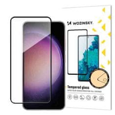WOZINSKY Tvrzené sklo na Samsung Galaxy S24 5G Black Wozinsky Celoplošně lepené