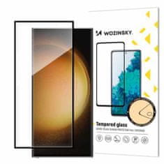 WOZINSKY Tvrzené sklo na Samsung Galaxy S24 ULTRA Black Wozinsky Celoplošně lepené