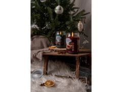 Emocio Sklo 93x142 mm se skleněným víčkem Mulled Wine, vínová vonná svíčka