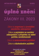 Aktualizace III/5 2023 O organizaci a provádění sociálního zabezpečení