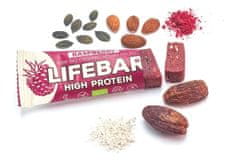 Lifefood Tyčinka Lifebar Protein Bio Raw malinová 47g